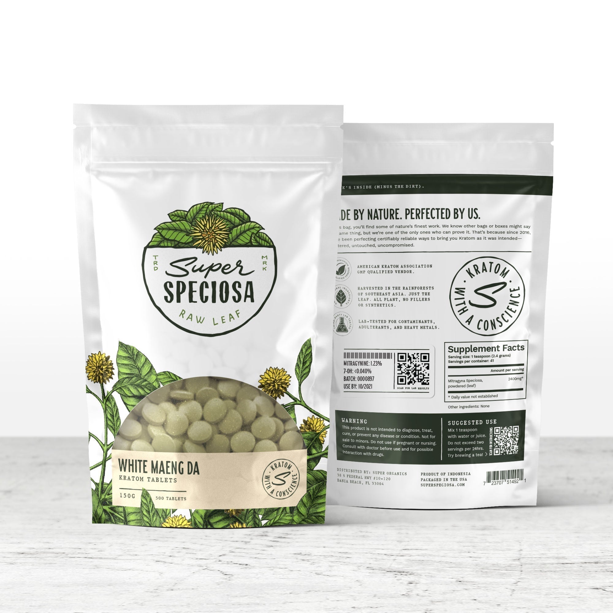 Super Speciosa Label Update