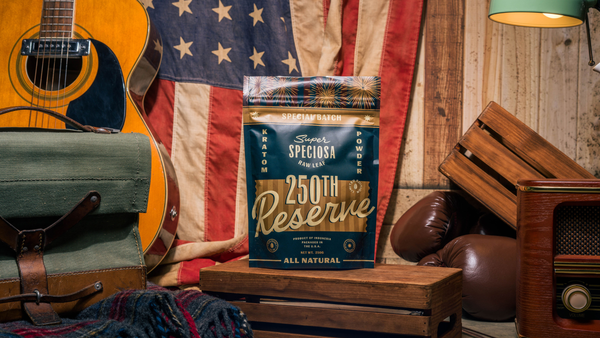 New Launch: 250th Reserve Kratom Powder, Celebrating America's Birthday the Right Way