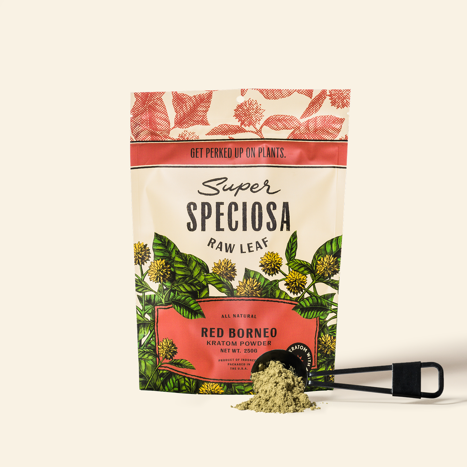Red Vein Borneo Kratom Powder | Lab Tested