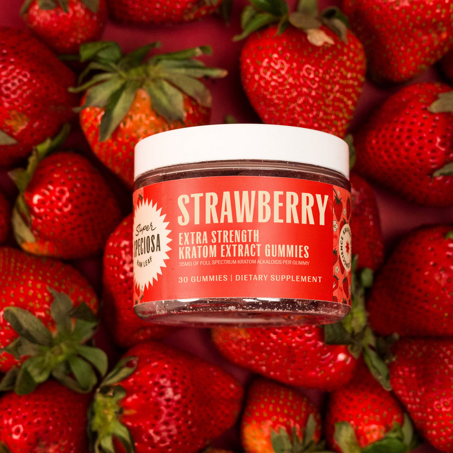 Strawberry Extra Strength Kratom Gummies