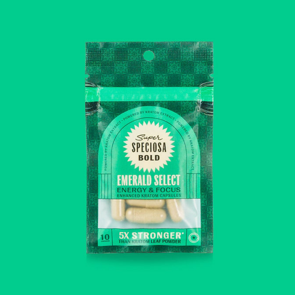 Emerald Select Enhanced Kratom Capsules