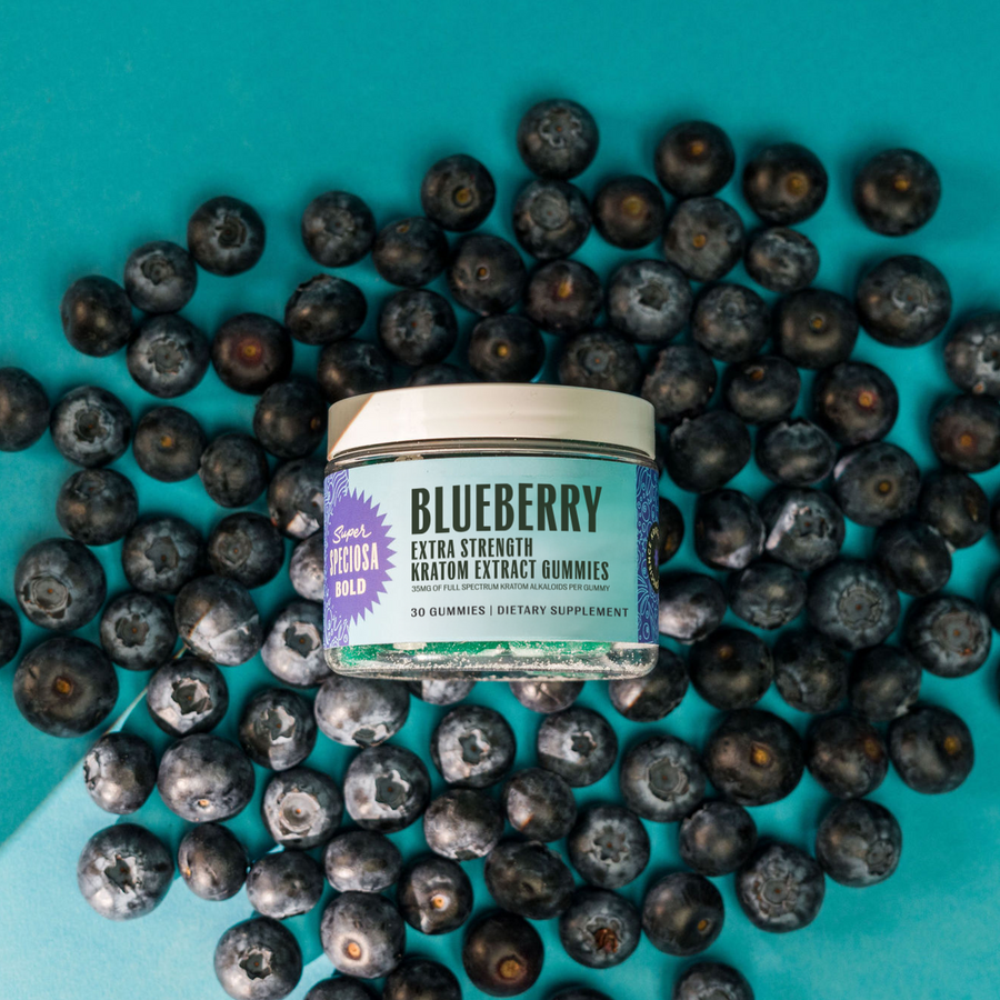 Blueberry Extra Strength Kratom Gummies