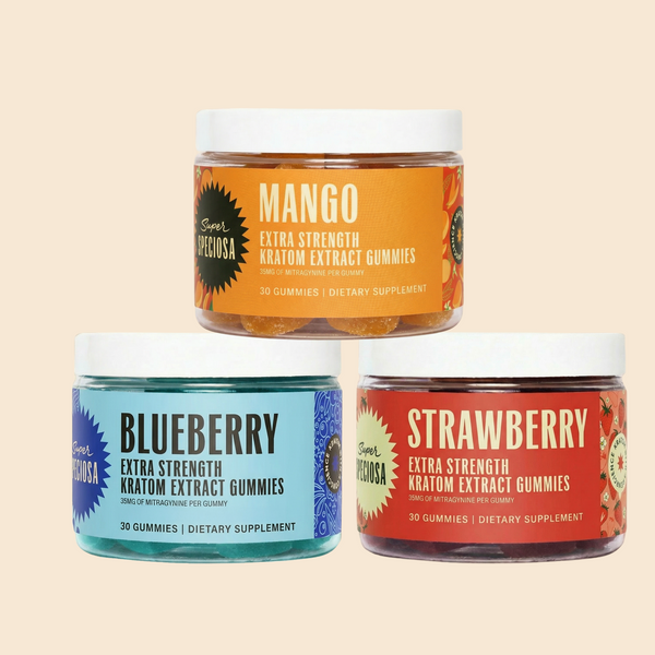 Fruit Punch Trio Kratom Gummies Bundle