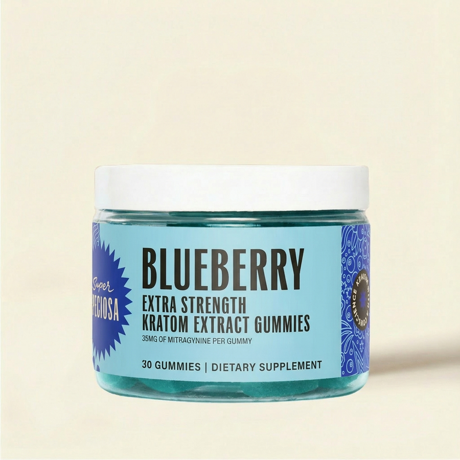 Blueberry Extra Strength Kratom Gummies