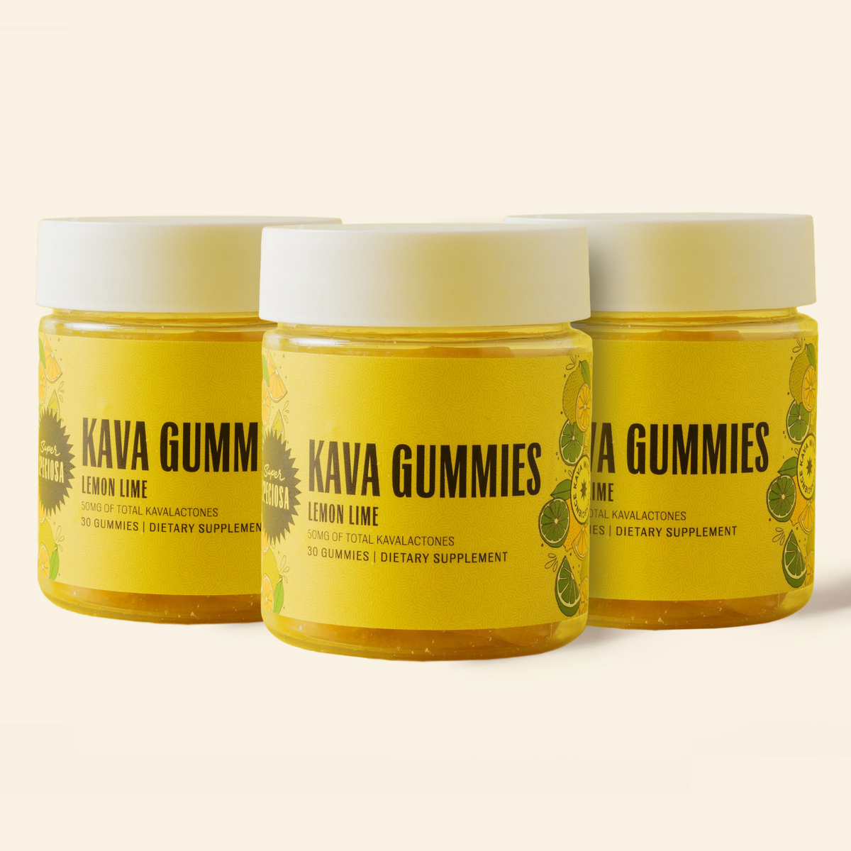 Lemon Lime Kava Gummies