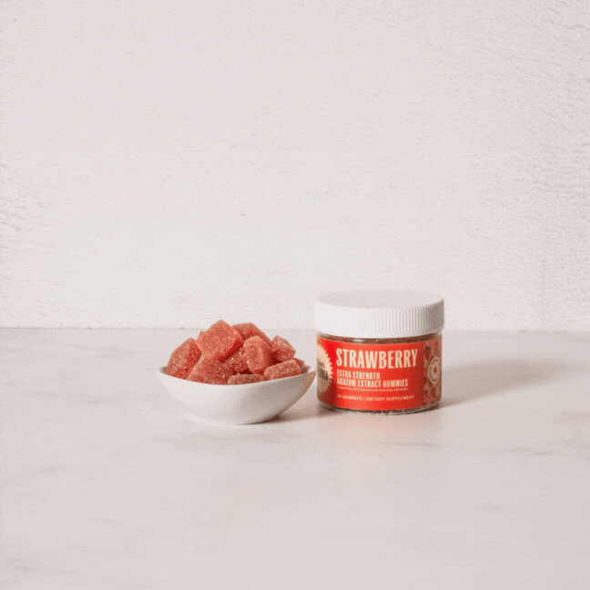Strawberry Extra Strength Kratom Gummies