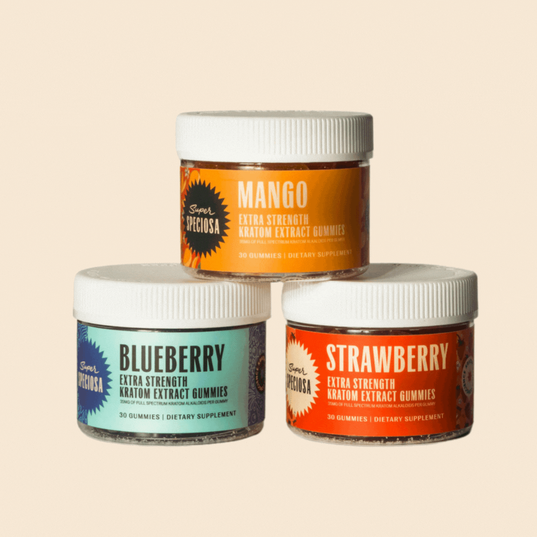 Fruit Punch Power Kratom Gummy Trio | Save 30%