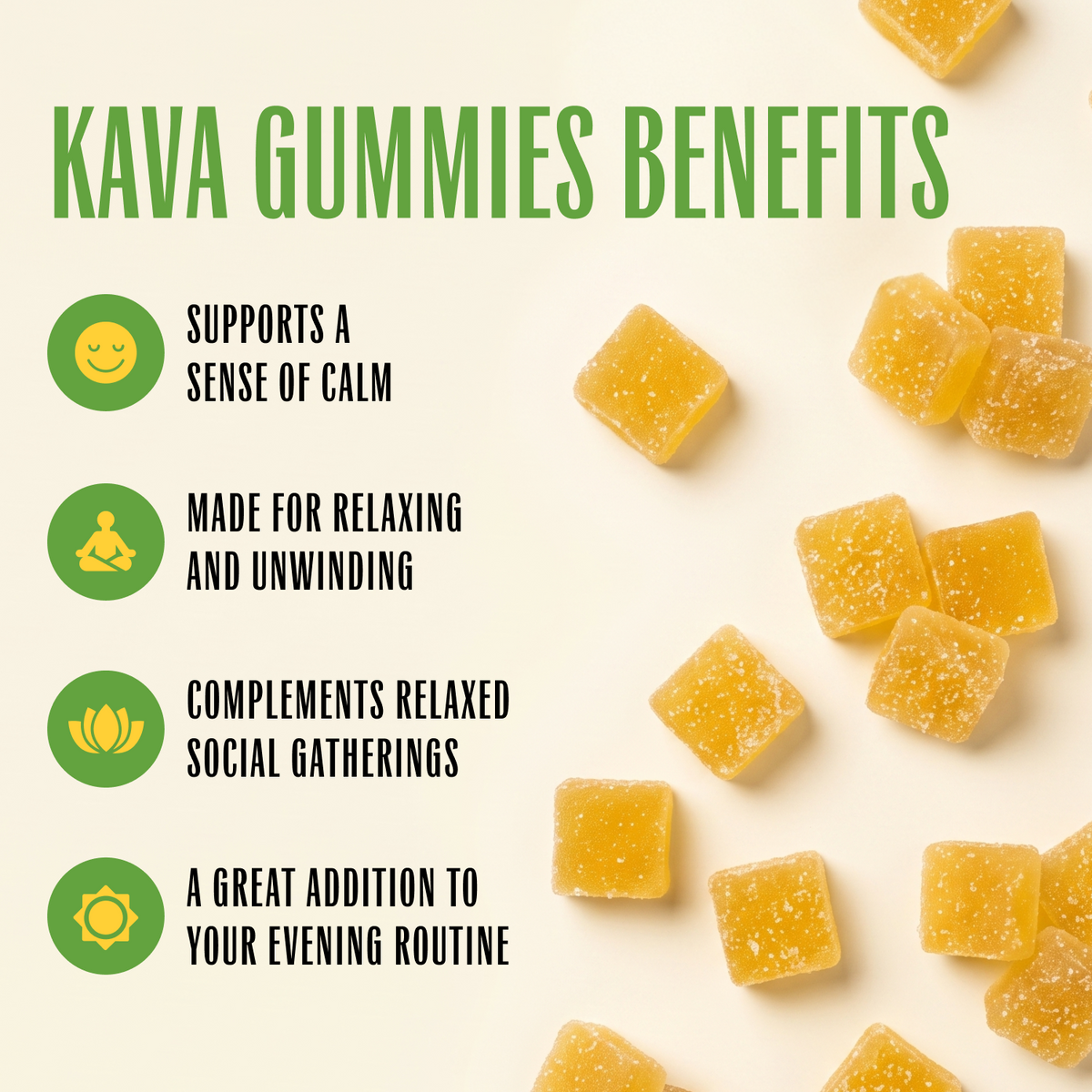 Lemon Lime Kava Gummies