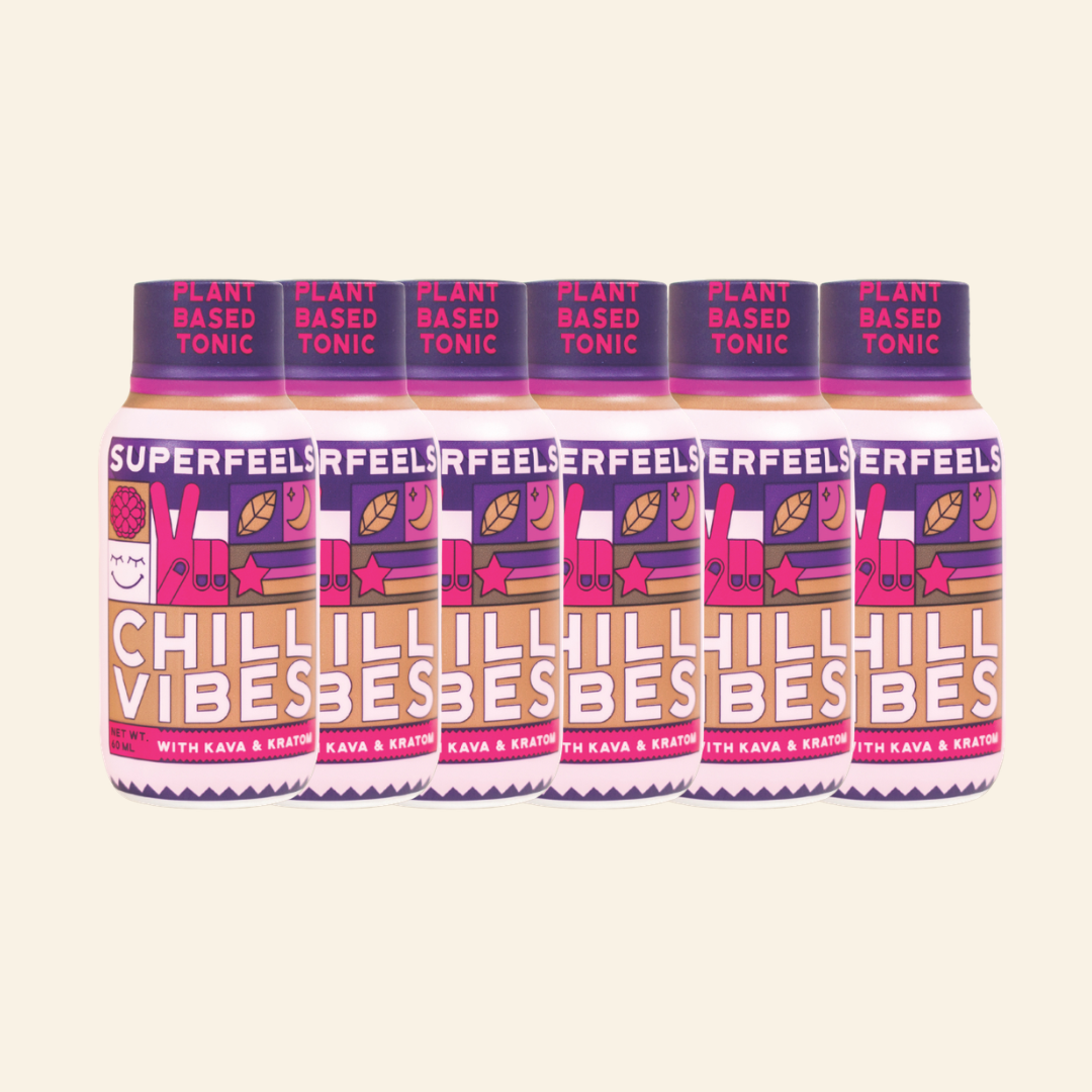 lngshot 新品未開封 shot callers 10枚セット Kava & Kratom Shot: Super Feels Chill Vibes Drink | Super Speciosa