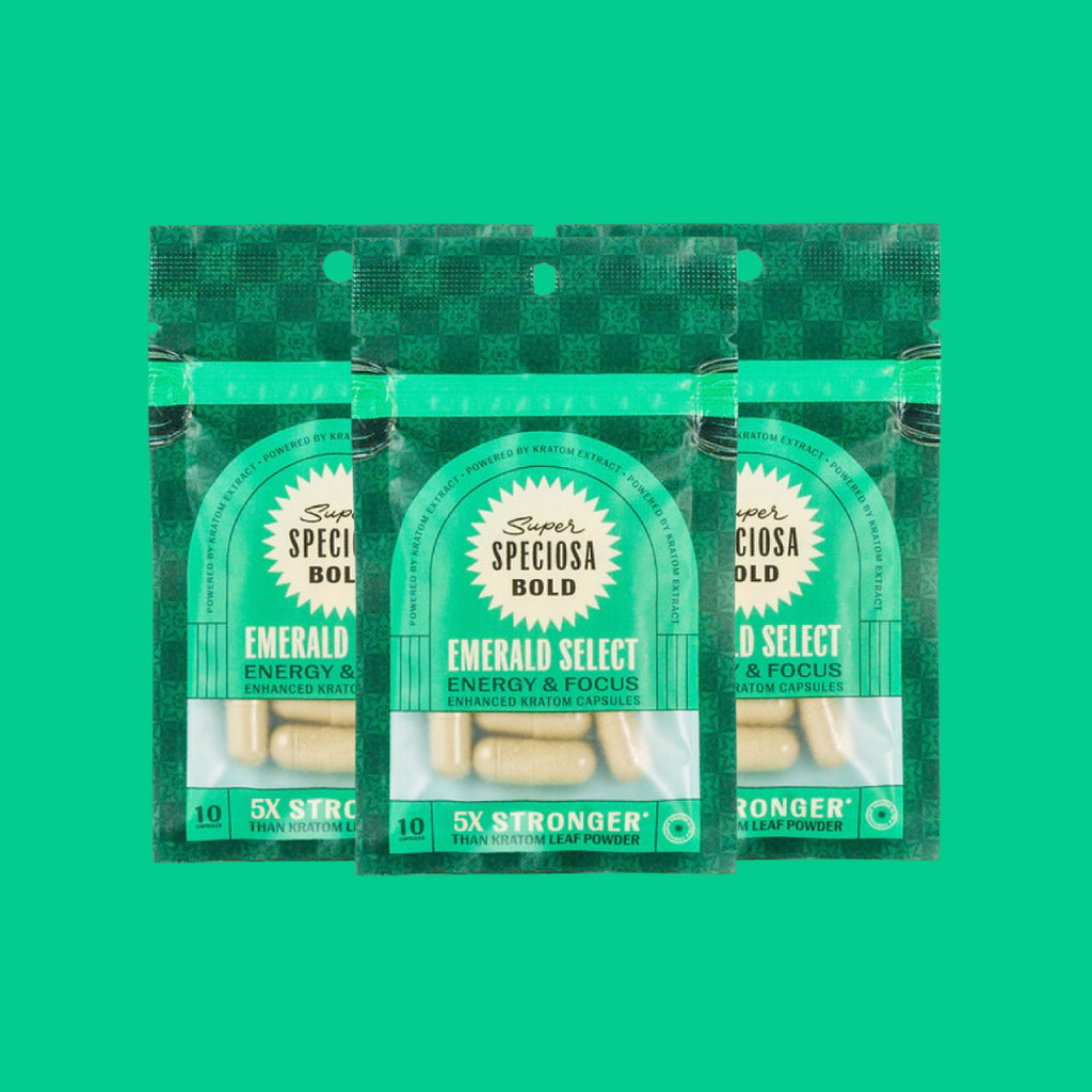 QUEEN　EMERALDASカ－ド（全79枚） Emerald Select Enhanced Kratom Capsules | Super Speciosa
