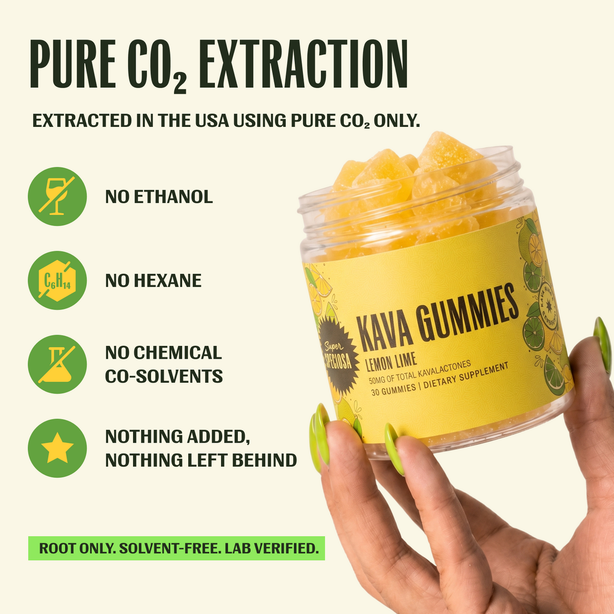 Lemon Lime Kava Gummies