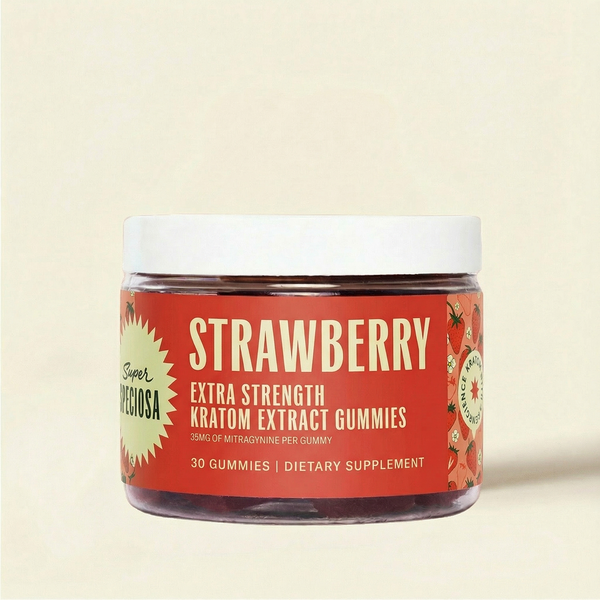 Strawberry Extra Strength Kratom Gummies