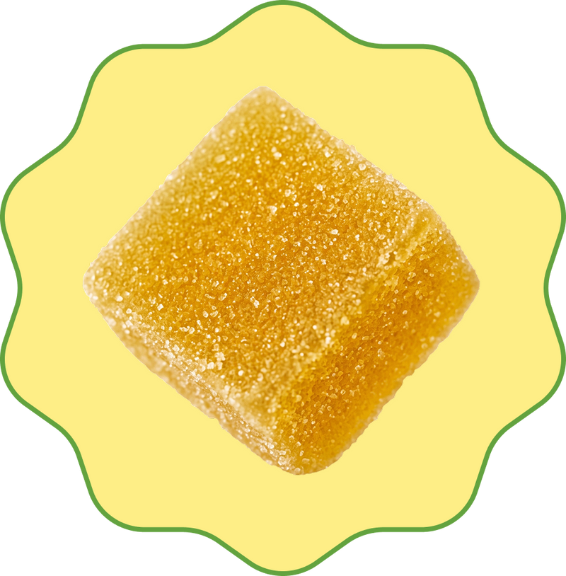 Lemon lime kava gummy