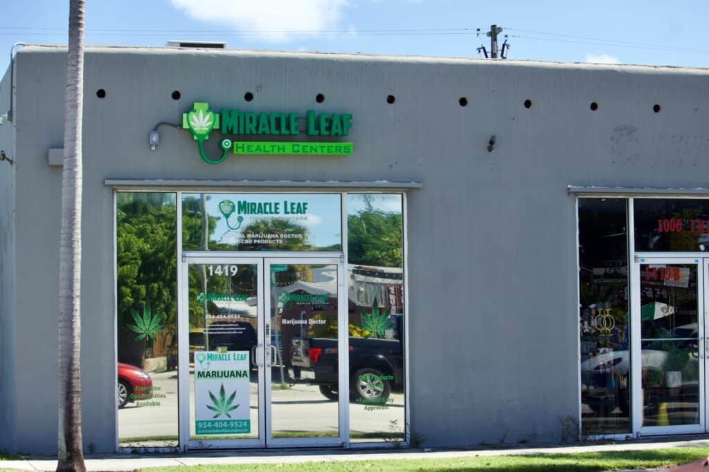 Miracle Leaf Health Centers is a Florida based company and the exclusive maker of tinctures, edibles and vape items.