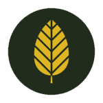 Super Speciosa kratom leaf icon in green and yellow.