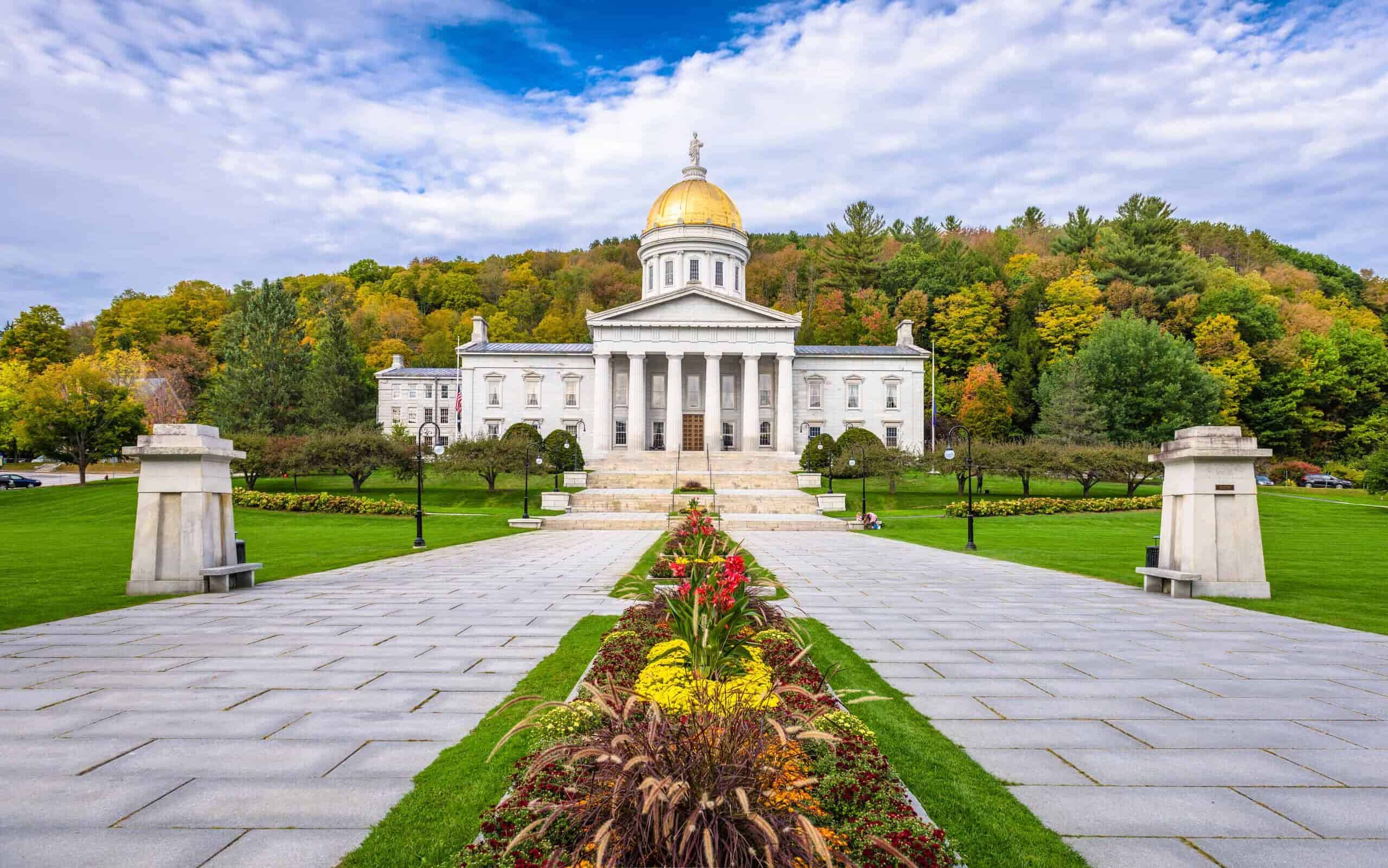 The Vermont State House in Montpelier, Vermont, USA. The Committee agreed to reverse Vermont Kratom Ban
